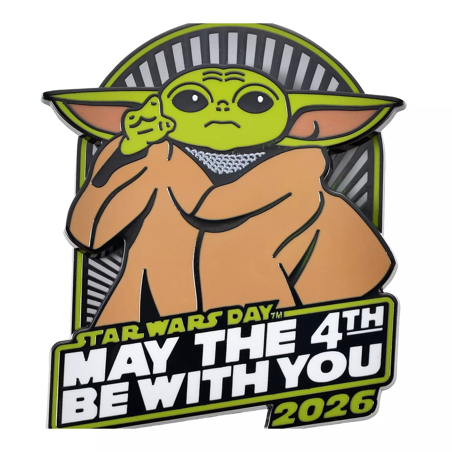 Star Wars Grogu May the 4th 2026 限定徽章 Grogu Pin “Star Wars Day May the 4th 2026”