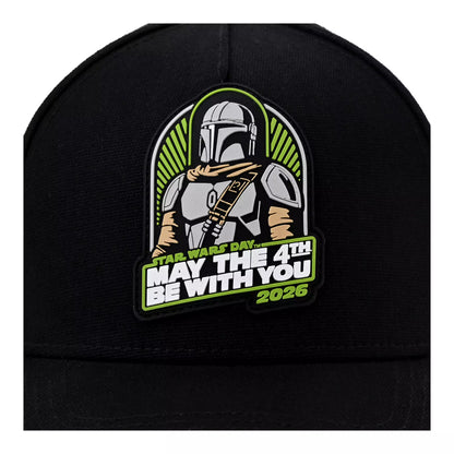 Star Wars Mandalorian May the 4th 2026 黑色刺繡帽 Mandalorian Cap “May the 4th 2026” (Black)