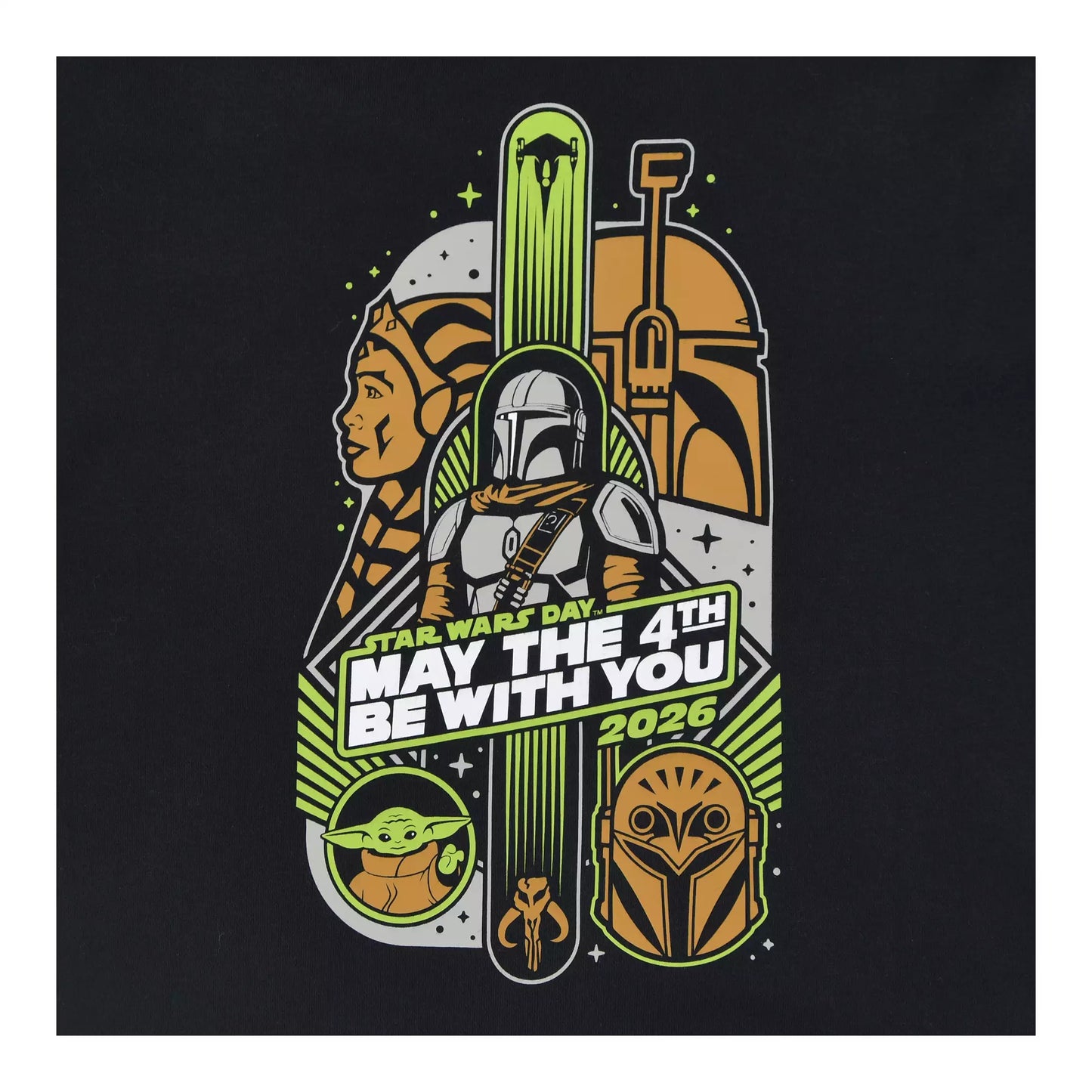 Star Wars May the 4th 2026 黑色紀念連帽衛衣（XL） Star Wars “May the 4th 2026” Black Hoodie (XL)