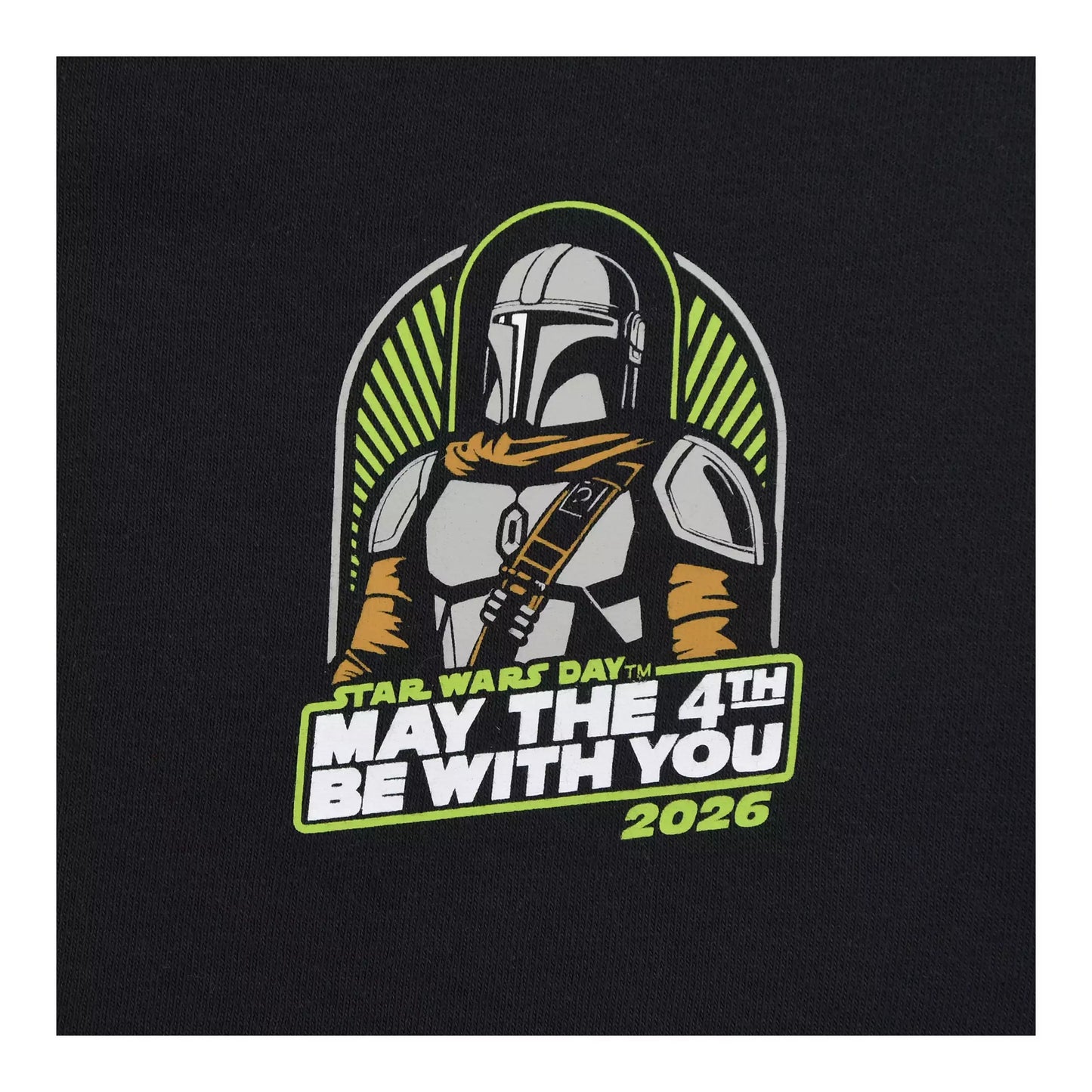 Star Wars May the 4th 2026 黑色紀念連帽衛衣（XL） Star Wars “May the 4th 2026” Black Hoodie (XL)