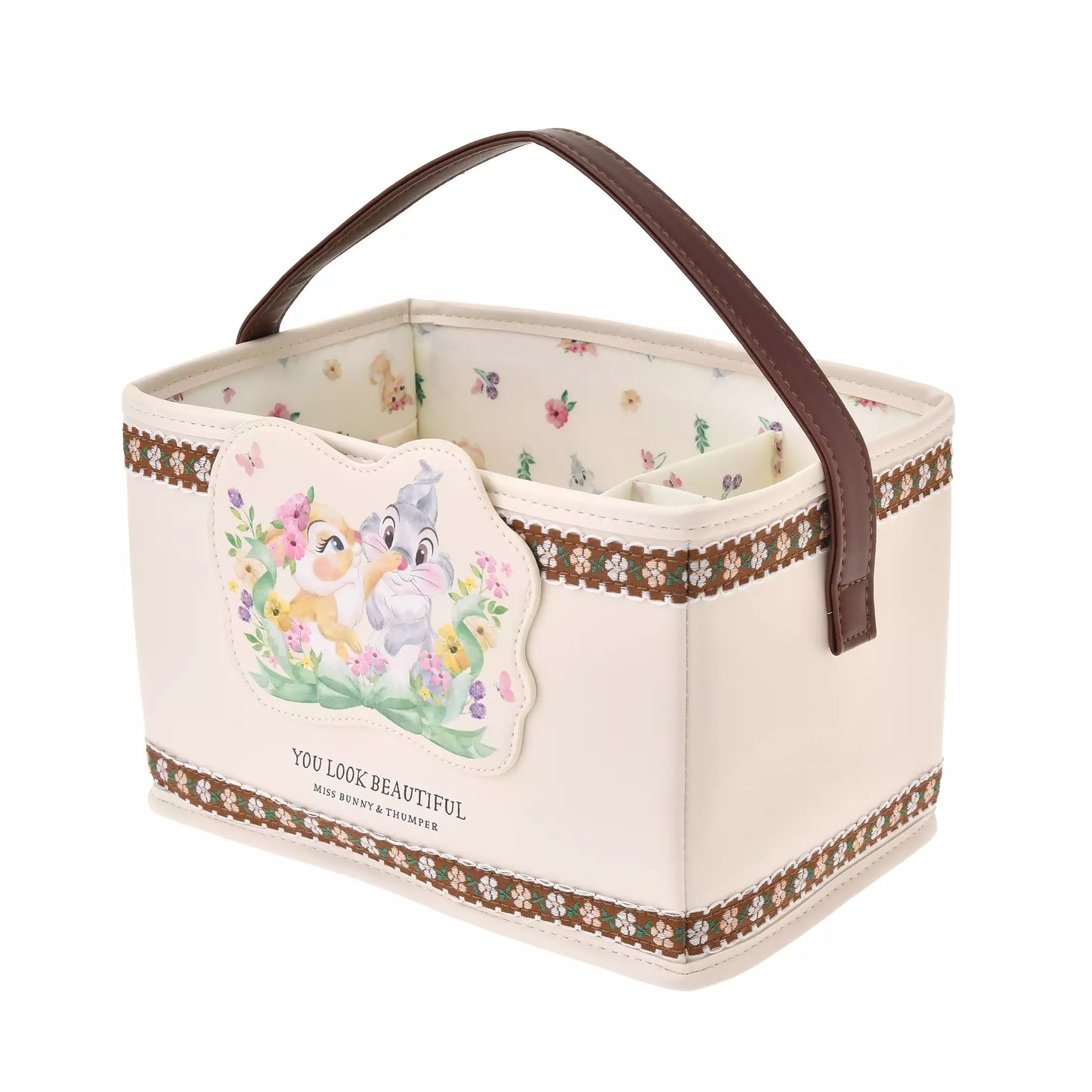 Miss Bunny & Thumper 春日收納籃 Miss Bunny & Thumper Basket – Spring Romance