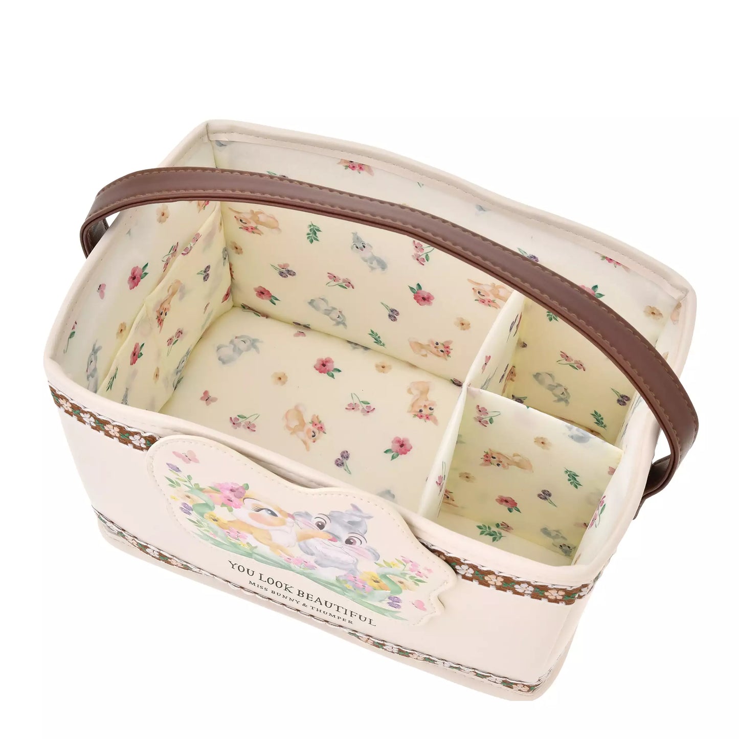 Miss Bunny & Thumper 春日收納籃 Miss Bunny & Thumper Basket – Spring Romance