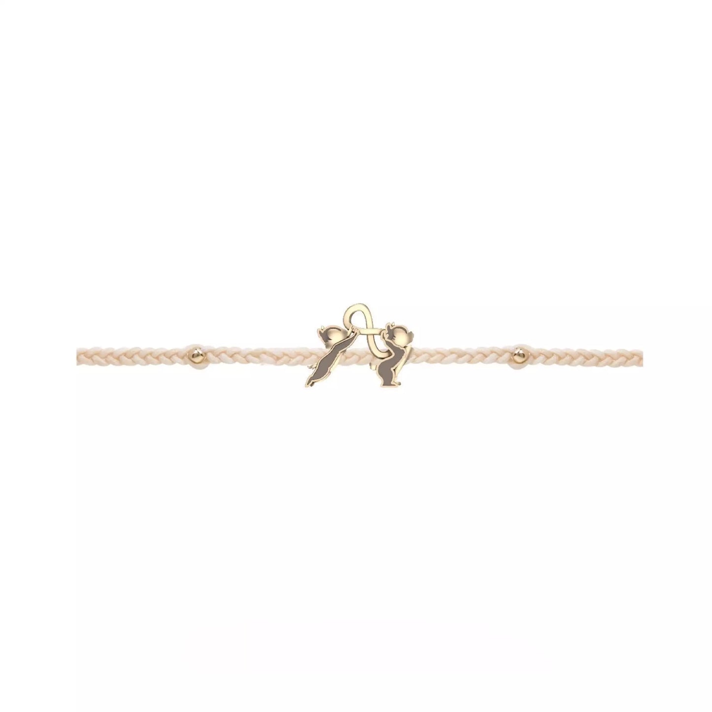 RAVIPA Chip & Dale 無限符號金色手鍊 RAVIPA Chip & Dale Eternity Gold Bracelet