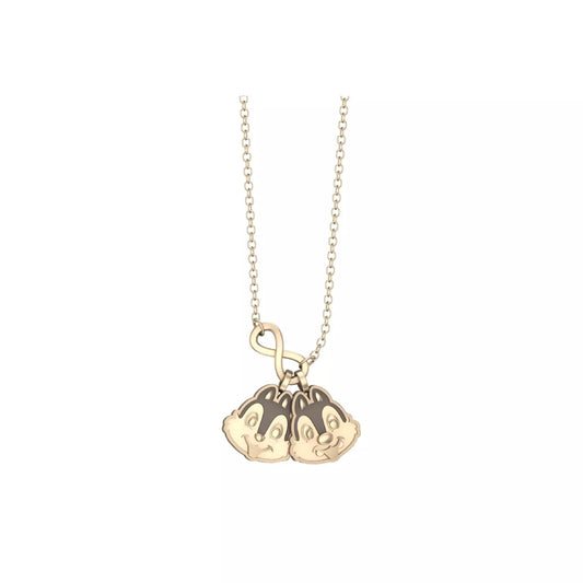RAVIPA Chip & Dale 頭像金色頸鍊 RAVIPA Chip & Dale Face Gold Necklace