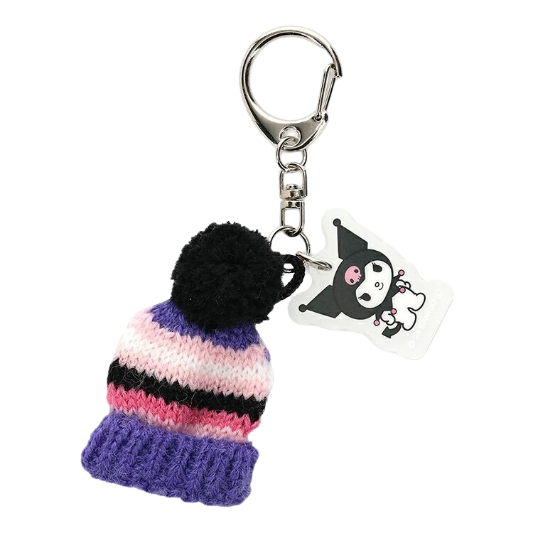 Sanrio Miniature Knit Hat and Mittens Keychain Set