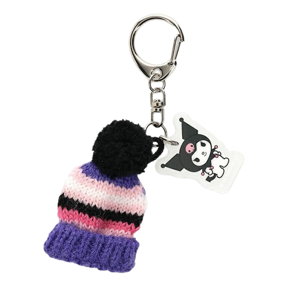 Sanrio Miniature Knit Hat and Mittens Keychain Set