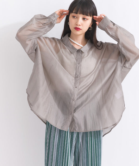 Sheer Lyocell Shirt