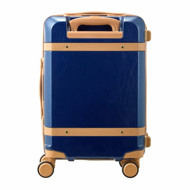 Osamu Suitcase Zipper Type Navy (S/M)