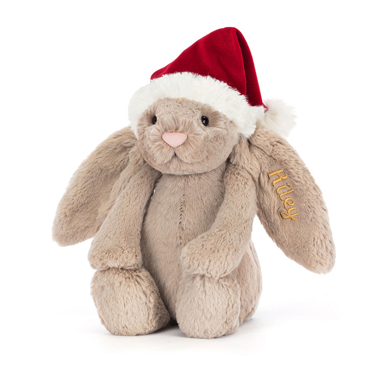 Personalised Bashful Christmas Bunny