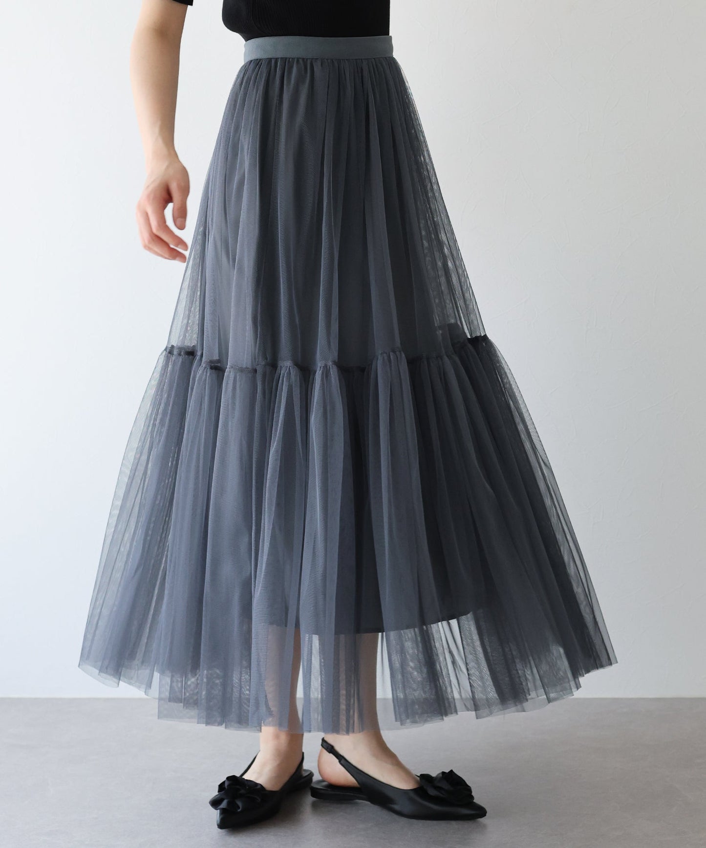 Tulle Tiered Skirt