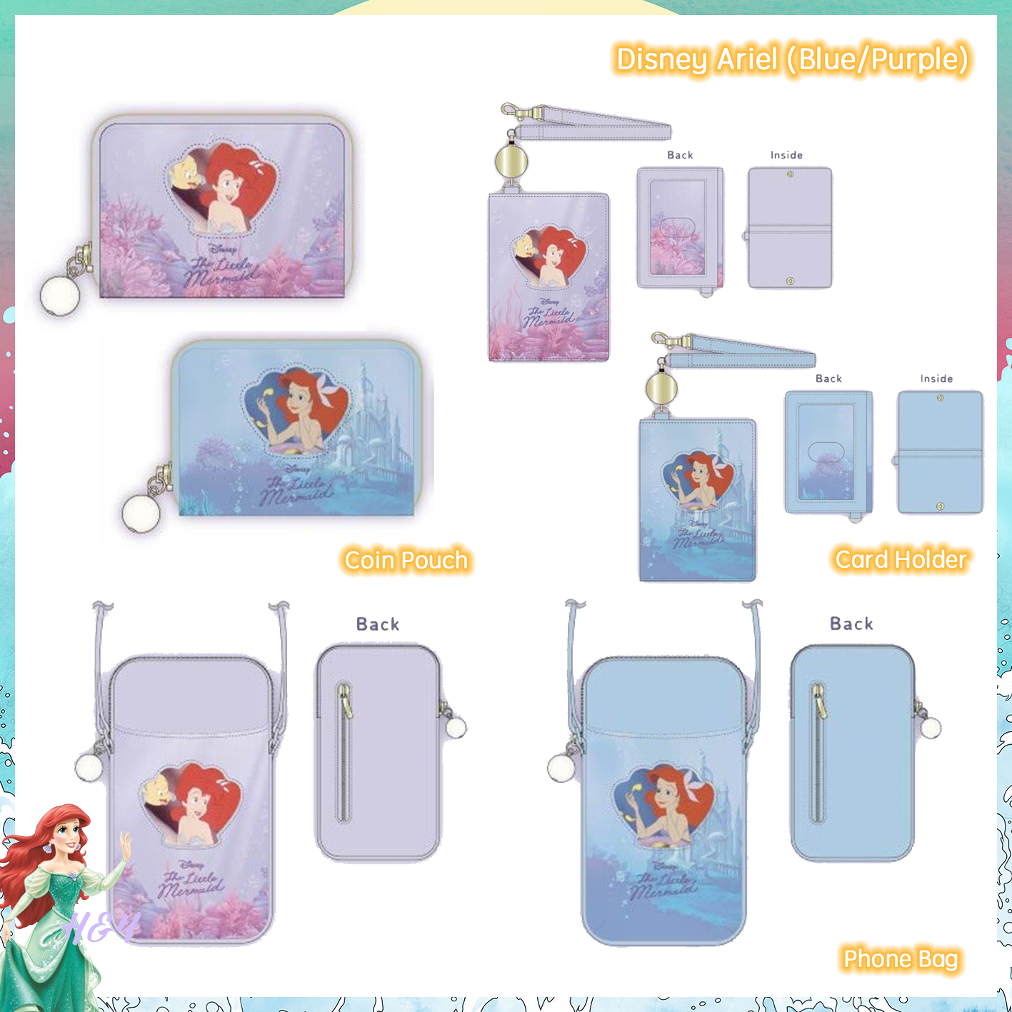 Disney Ariel (Blue/Purple)