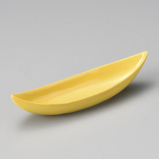  Mino Yaki boat-shaped earthenware bowl made in Japan 2pcs 