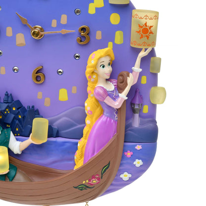 Disney Rapunzel Wall Clock Light＆Clock