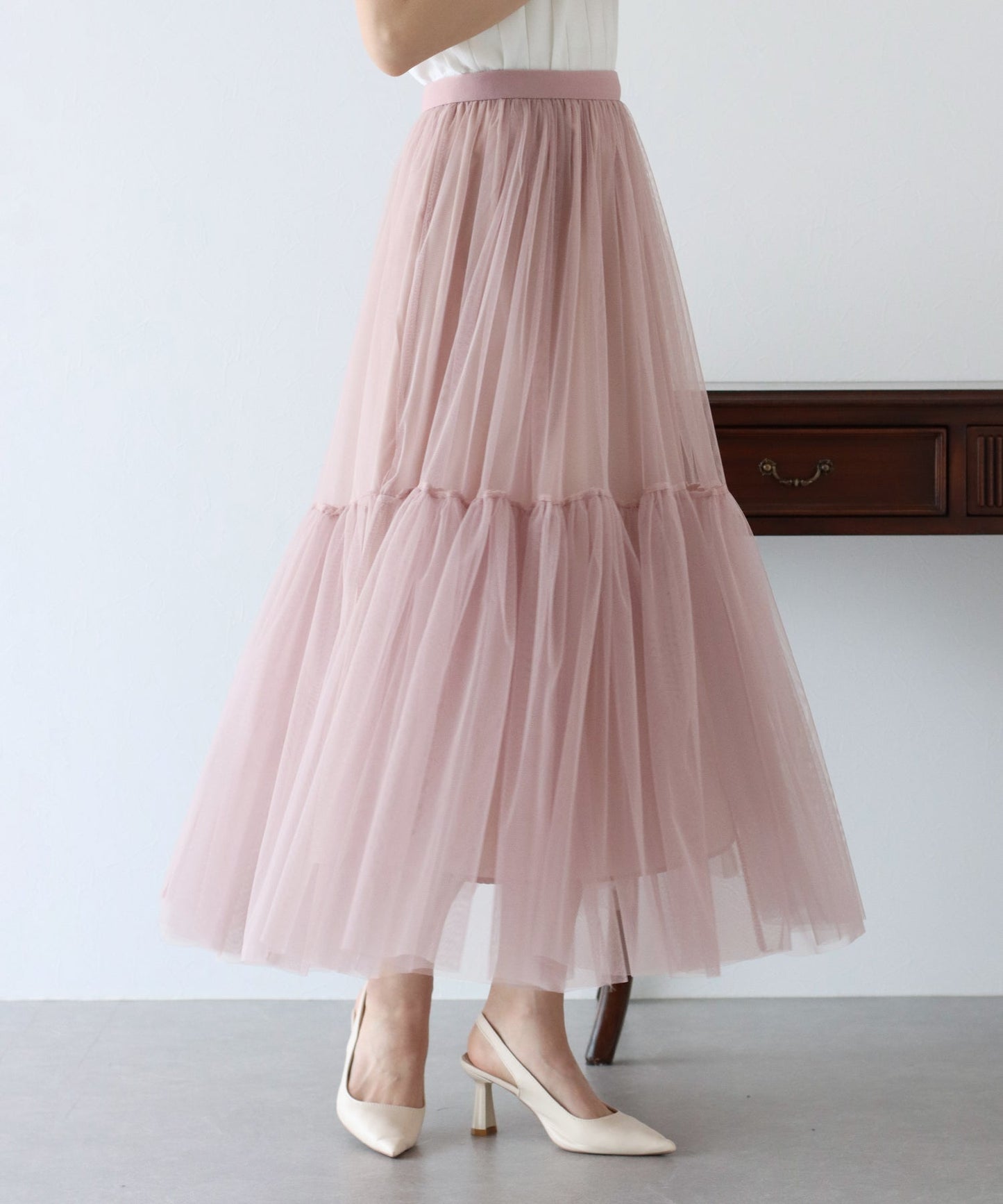 Tulle Tiered Skirt