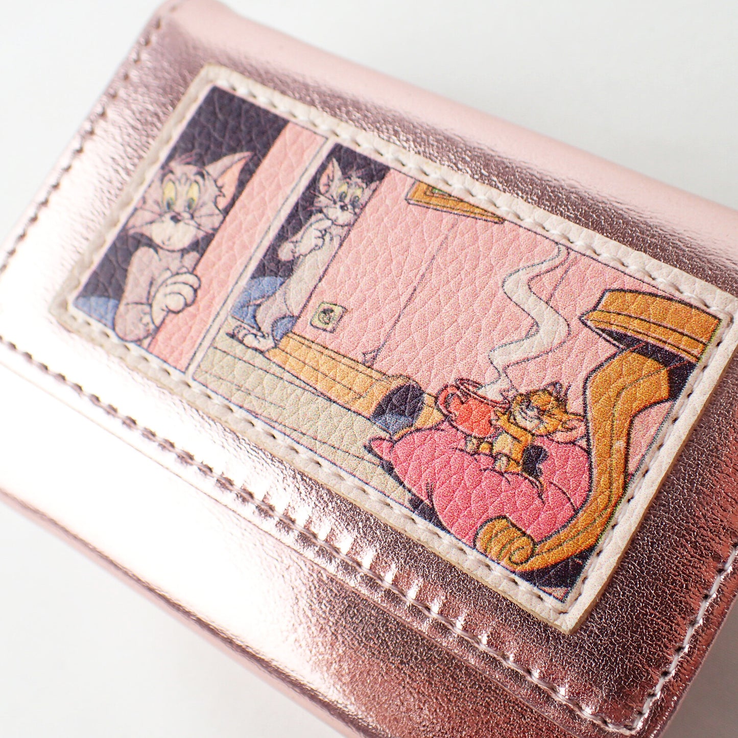  TOM and JERRY×Flapper Comic Sticker Purse 