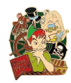  Disney Characters Pin Set 