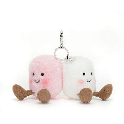  Amuseables Pair of Marshmallows Bag Charm 