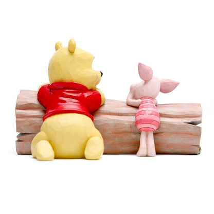 Disney Traditions Winnie the Pooh & Piglet 擺設