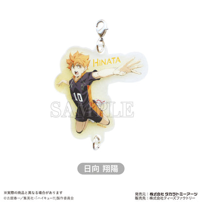 Haikyu!! Key Chain Charm 1 Box 8 pcs