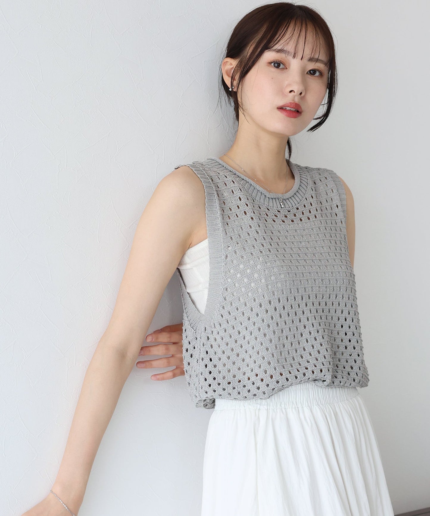 Mesh Knit Tank