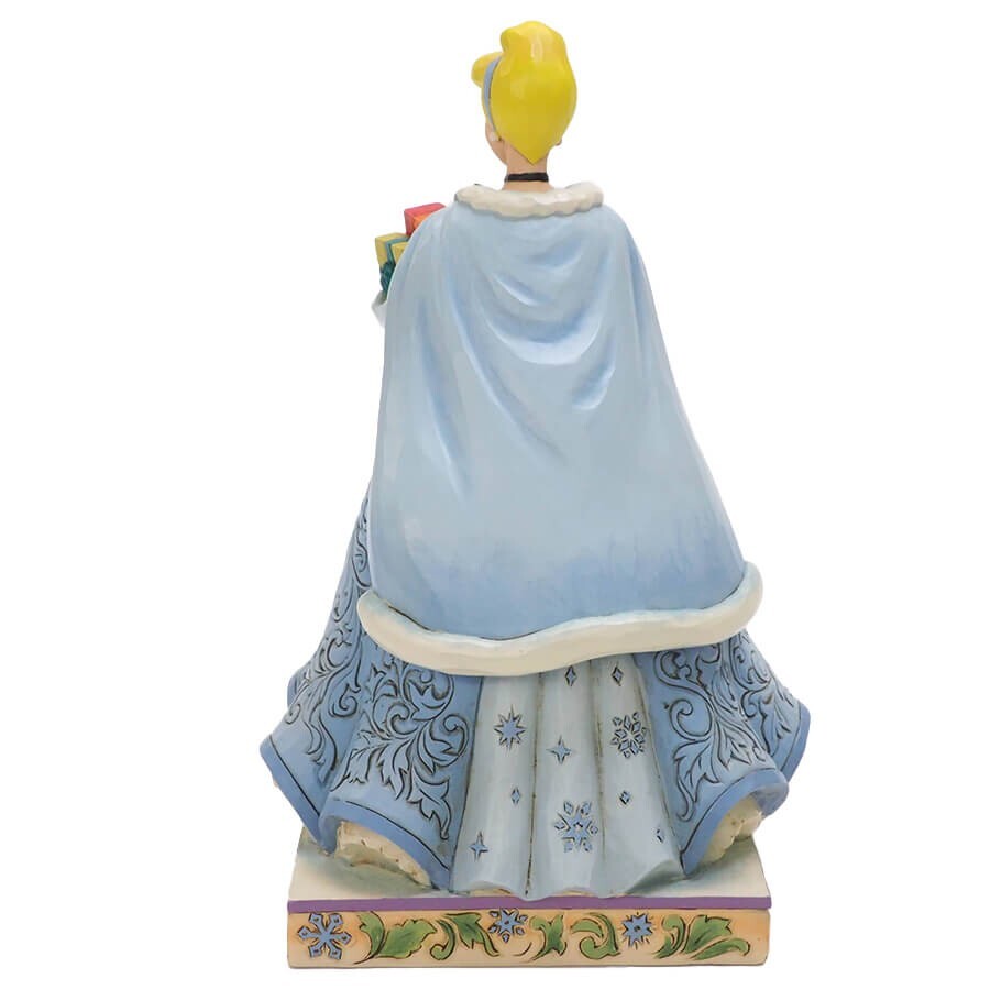  Disney Traditions Christmas Cinderella & Belle Ornaments 