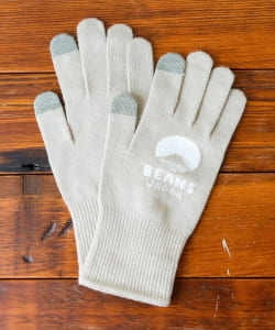 【別注】tet. × BEAMS JAPAN Logo 男裝保暖手套 Vol.2 — 高街風標誌款