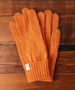 【別注】tet. 平紋羊絨混色保暖手套 — 柔軟觸感混色設計