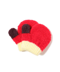 tet. 兒童三色配色連指手套 — 趣味撞色設計