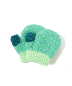 tet. 兒童三色配色連指手套 — 趣味撞色設計