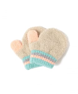 tet. 兒童多色拼接連指手套 — 繽紛用色設計