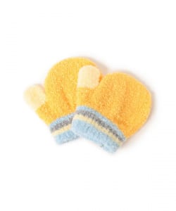 tet. 兒童多色拼接連指手套 — 繽紛用色設計