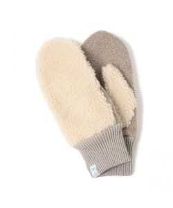 tet. 女裝蓬鬆絨毛連指手套 — 柔軟厚實質感