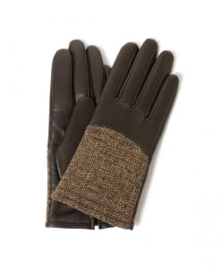 tet. 女裝 Tweed '25 呢料手套 — 質感紋理面料