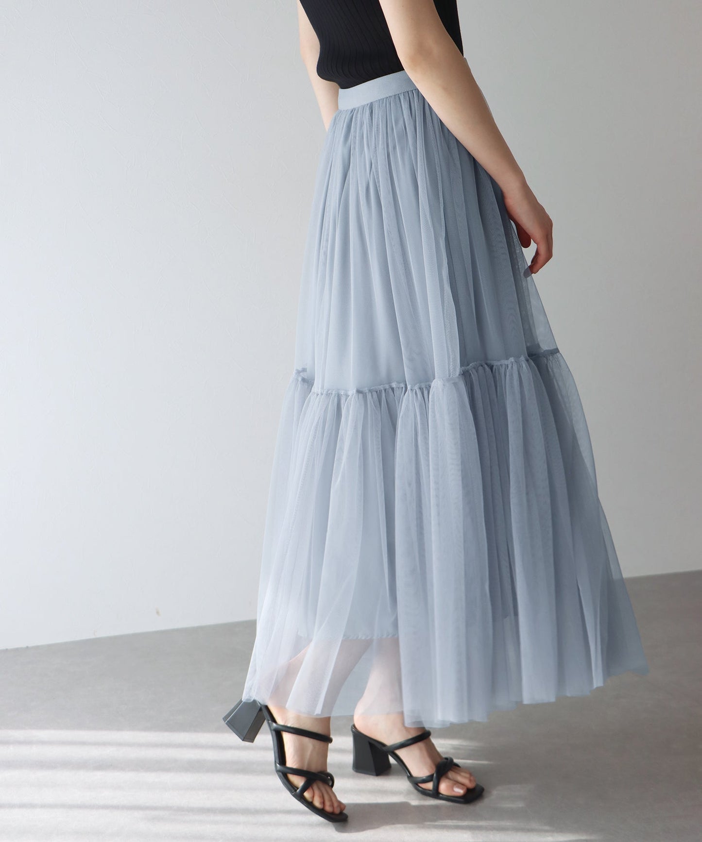 Tulle Tiered Skirt