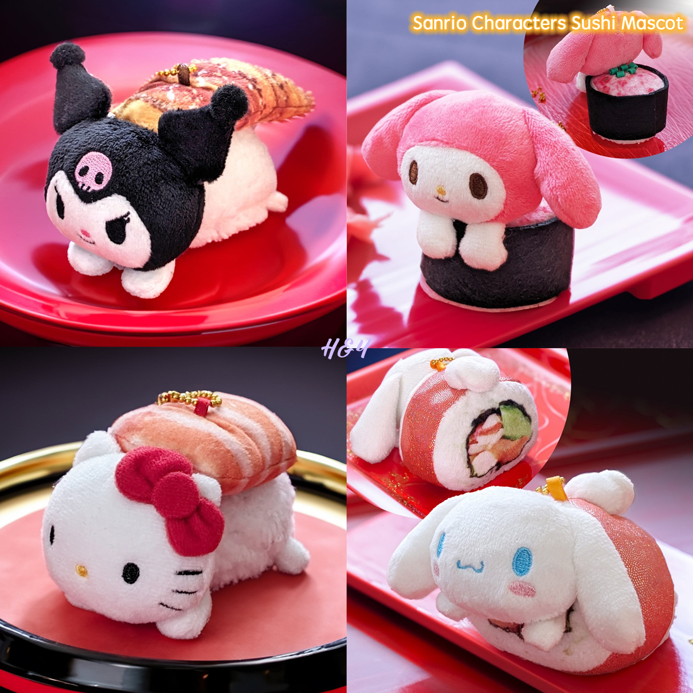  Sanrio Characters Sushi Mascot 