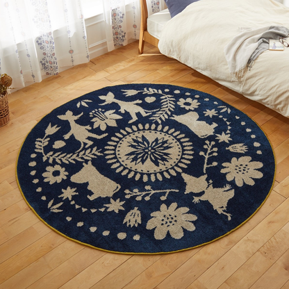 Moomin Area Rug Made in Japan