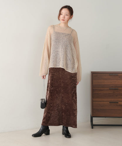 Openwork Knit Top