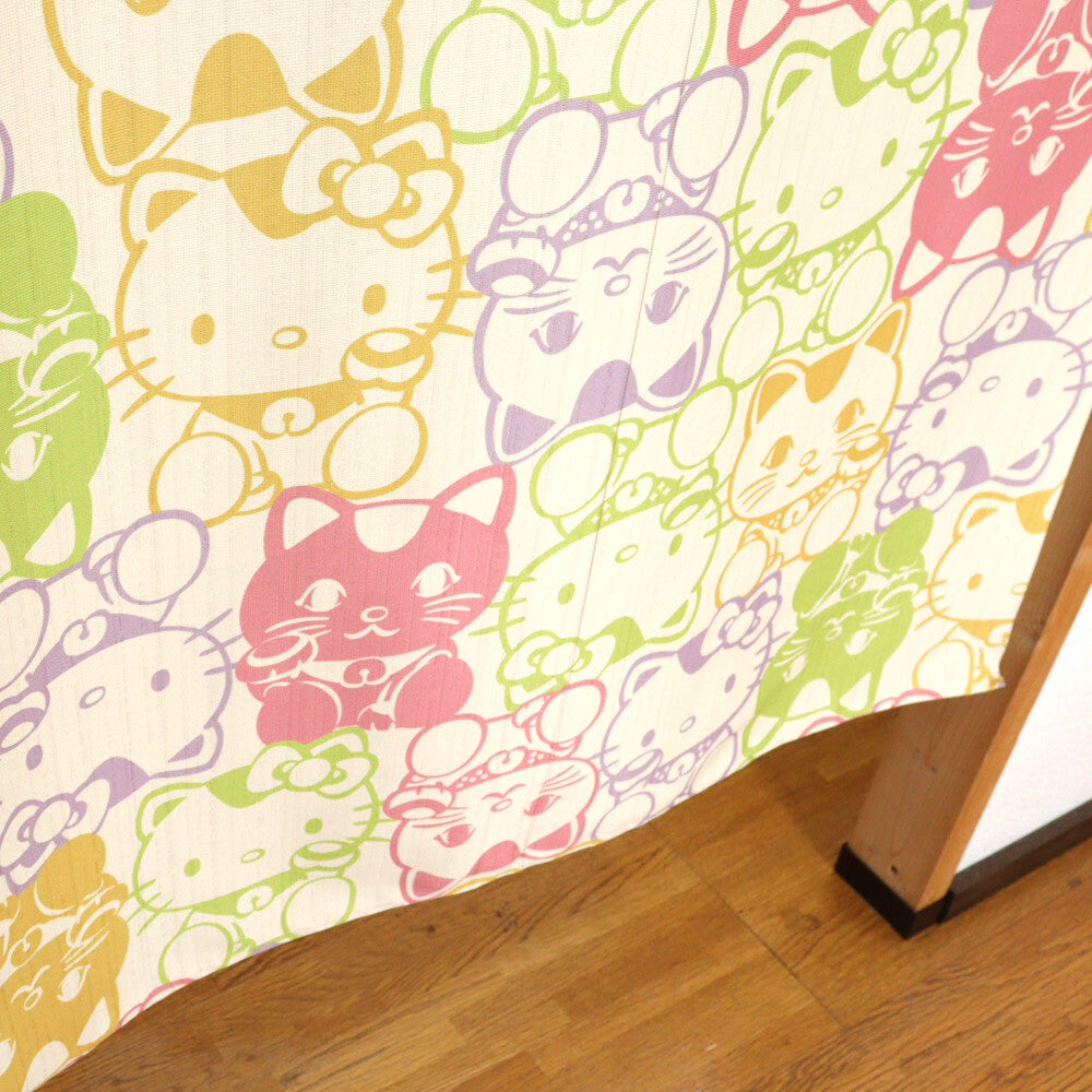  Sanrio Hello Kitty Lucky Cat Door Curtain 