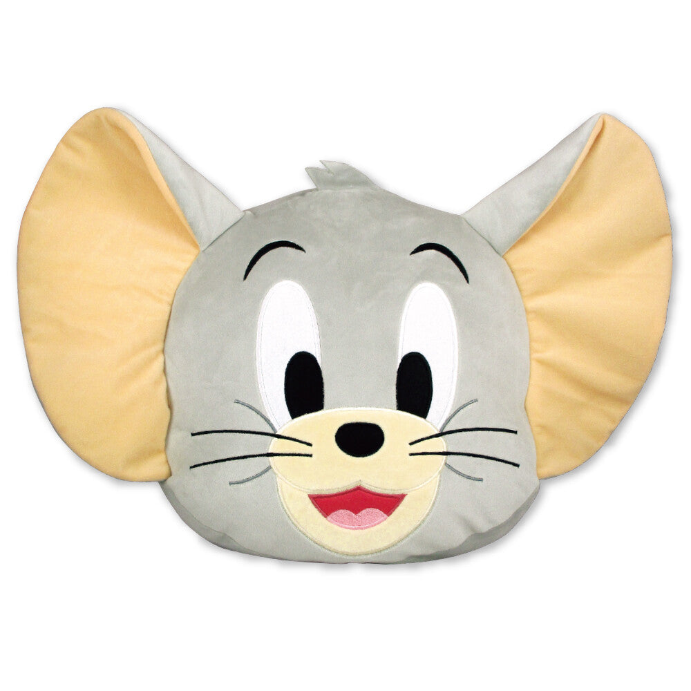 TOM&JERRY Face Pillow (Nibbles/Tom/Jerry)