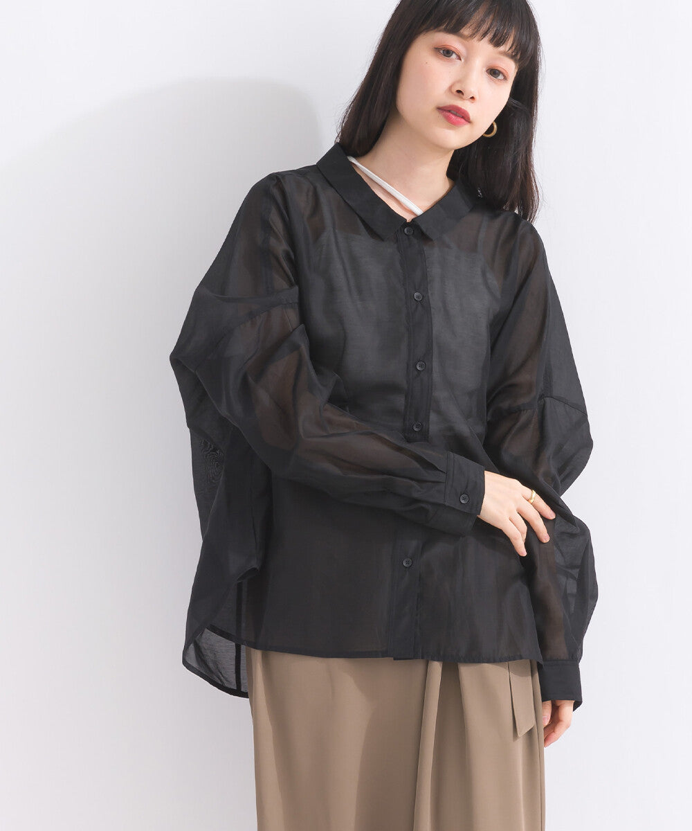 Sheer Lyocell Shirt