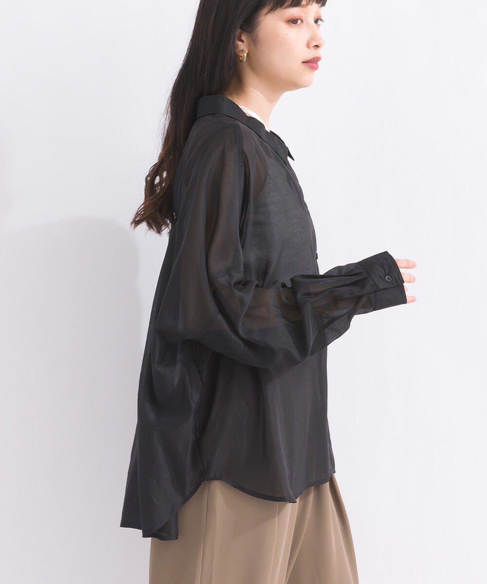 Sheer Lyocell Shirt