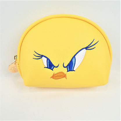 LOONEY TUNES×Flapper Tweety Cosmetic Bag