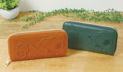  Snoopy Patchwork Long Wallet Two Colors 