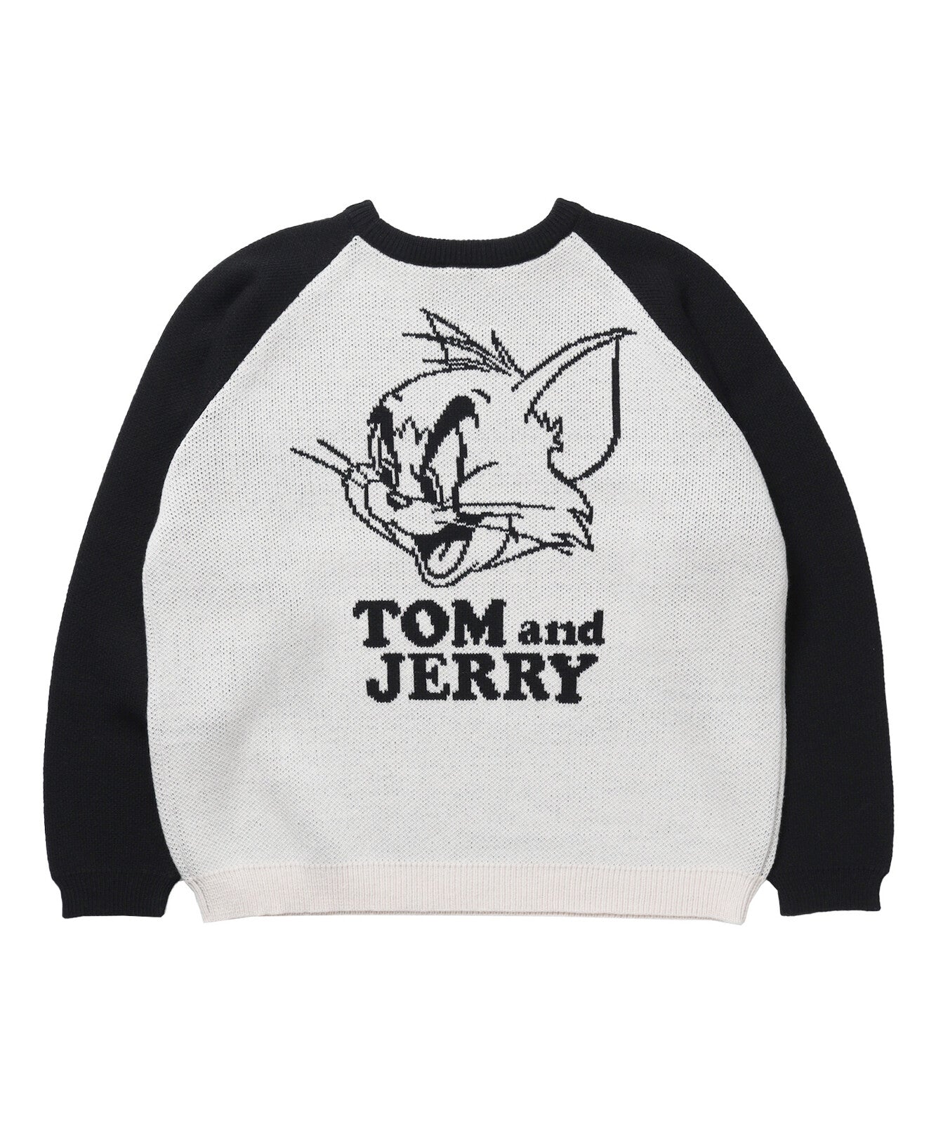 SEQUENZ meets TOM&JERRY CAN'T CHOOSE RAGLAN KNIT