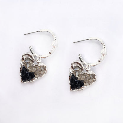 HARAN Heart Fruit Earring