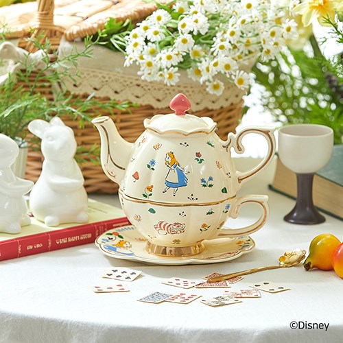  Alice in Wonderland Stackable Tea Set 