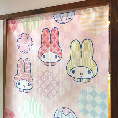 My Melody Sakura Door Curtain