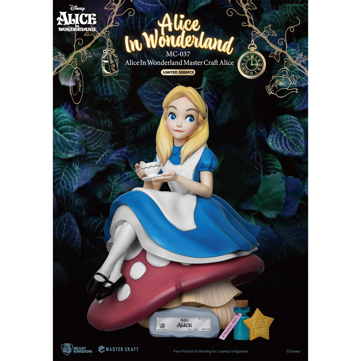 Beast Kingdom Alice in Wonderland Master Craft Limited Edition Figurine