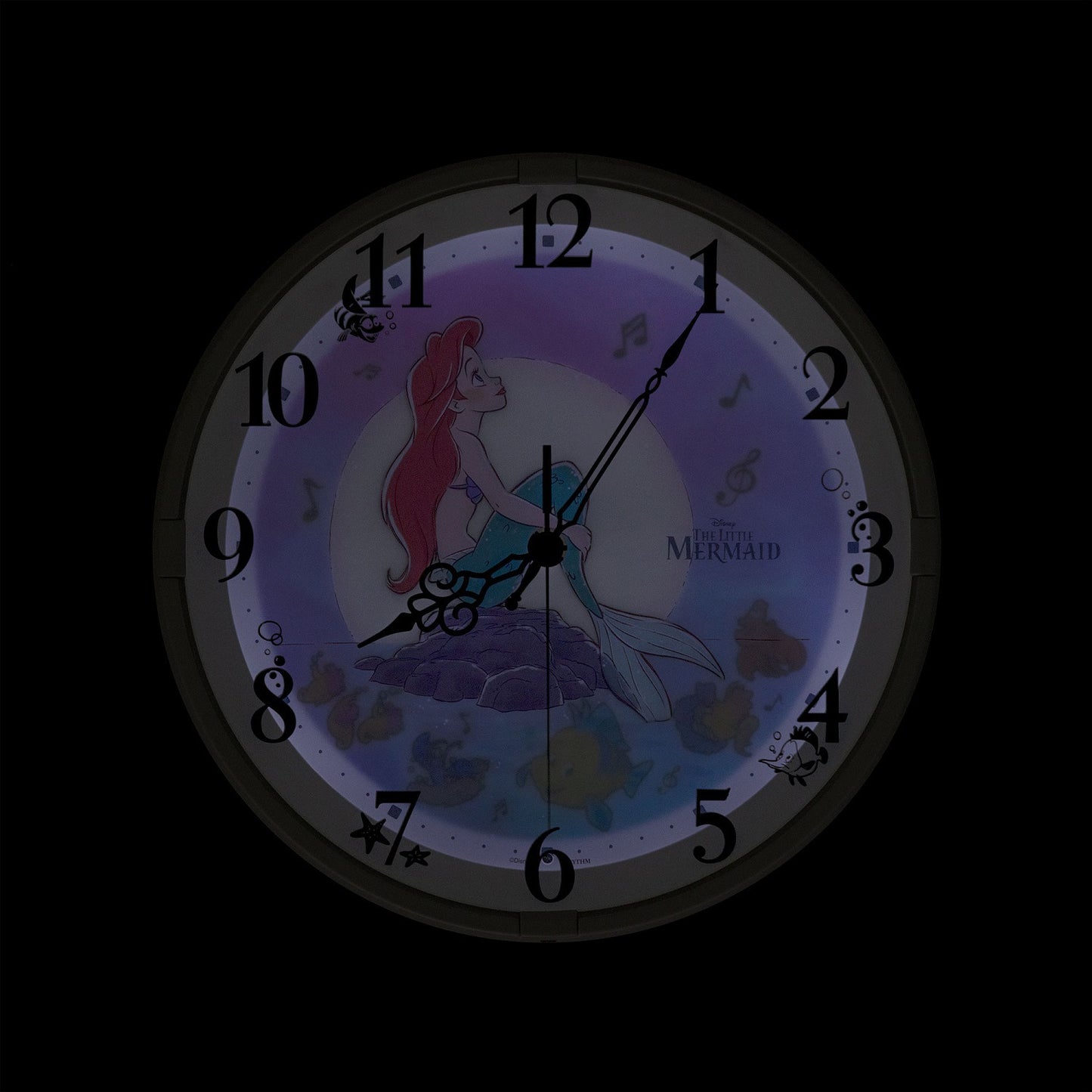 Disney Automatic Lighting Wall Clock