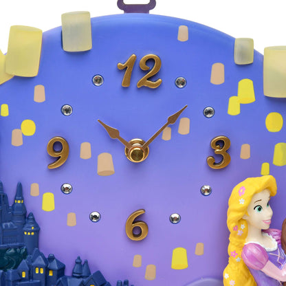 Disney Rapunzel Wall Clock Light＆Clock